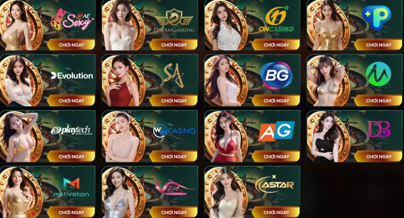 Tham gia sảnh casino live tại ABC8